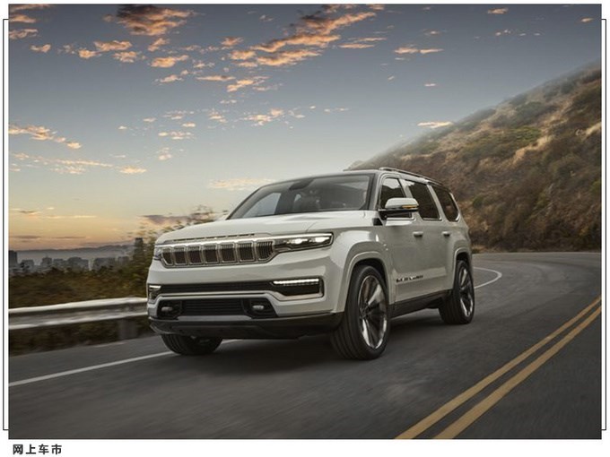 jeep全新旗舰suv将亮相入门搭v6发动机