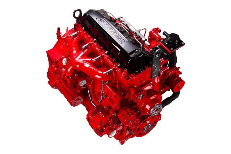 发动机是东风康明斯发动机,d40ns6b195,4缸4.